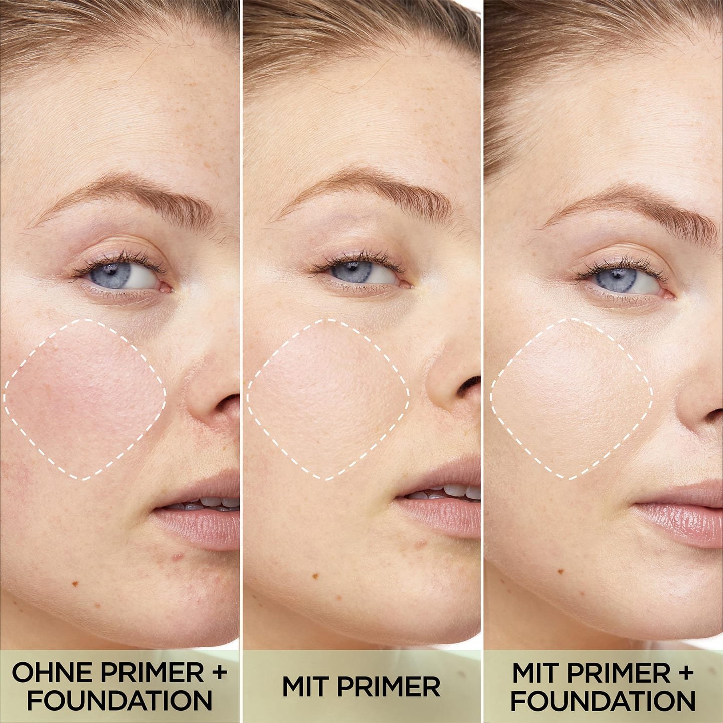 Prime Lab 24h Redness Eraser Vorher-Nacher-Vergleich